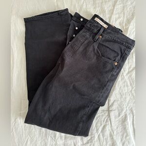 LEVIS RibCage Black Jeans